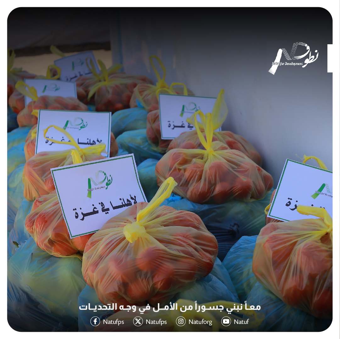 فريق نطوف مستمر بتقديم المساعدة و توزيع سلات الخضار